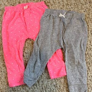 Carter’s baby girl leggings